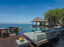 Villa Bidadari Cliffside Estate, Pool Deck